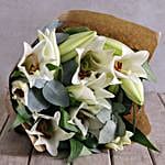 St. Joseph Lilies Bouquet 10 Stems