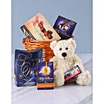 Cuddly Teddy And Nougat Gift Combo