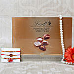 Elegant Desinger Rakhi Swiss Chococlate Hamper