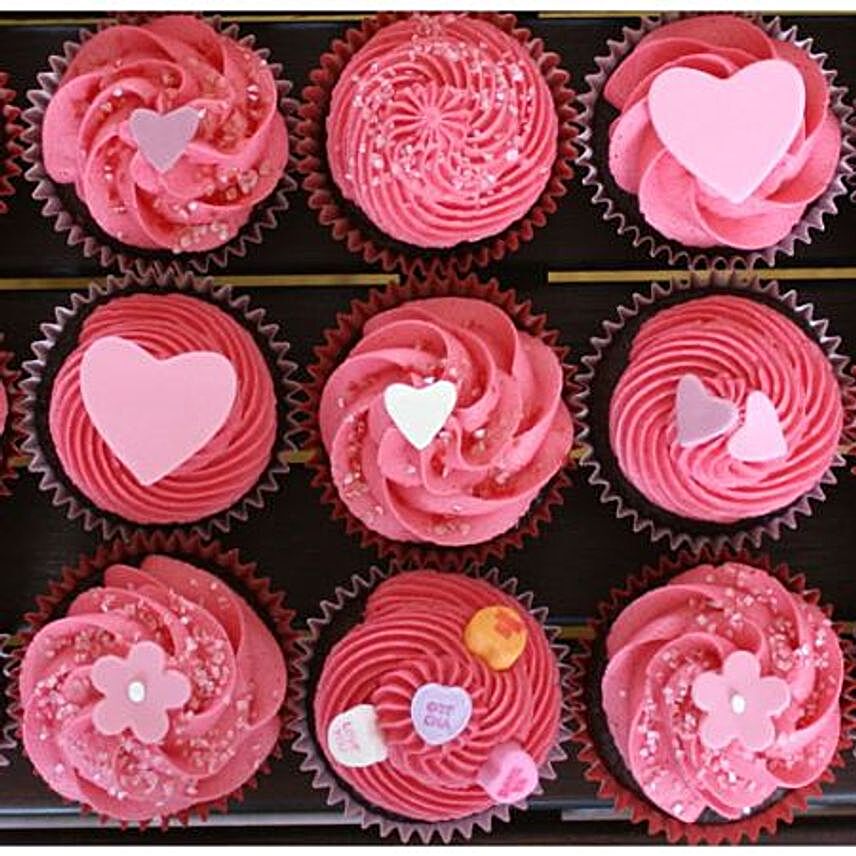 Pink Love Cupcakes:Send Gifts to Sri Lanka