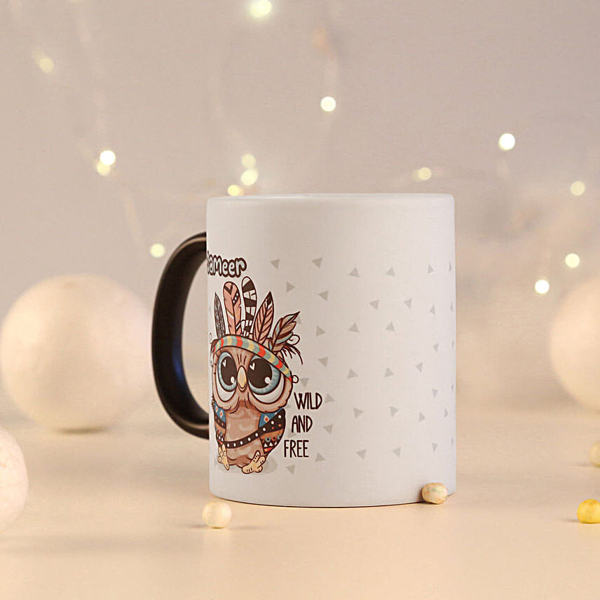 Morning Owl Personalised Magic Mug Hand Delivery