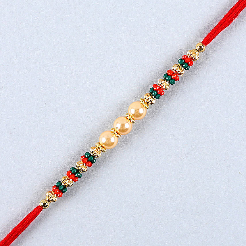 Pearl And Mauli Rakhis Set Of 3