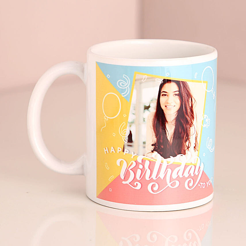 Personalised Birthday Girl Mug