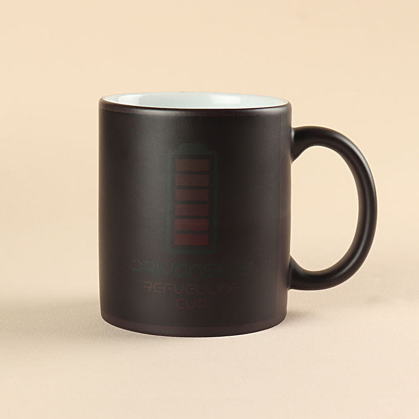 Personalised Refuelling Club Magic Mug