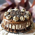 Chocolate Cream Cake With Chips