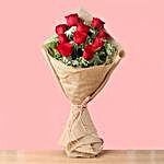 Delightful Red Rose Bouquet