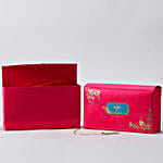 Blue Lumba Rakhi Set With Gulabjamun And Rasgulla