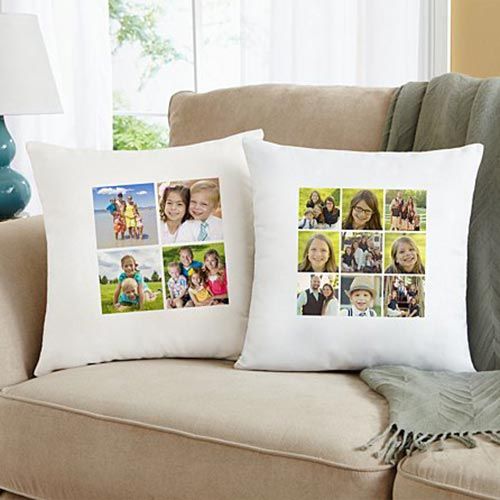personalised throw pillow