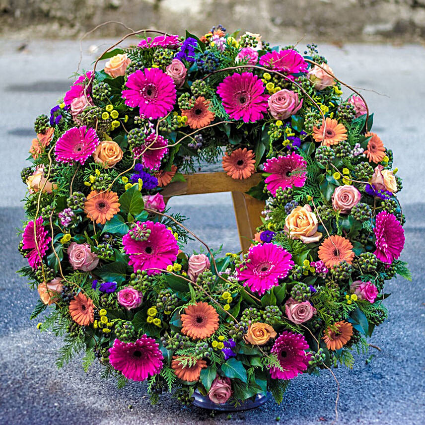 Colorful Wreath