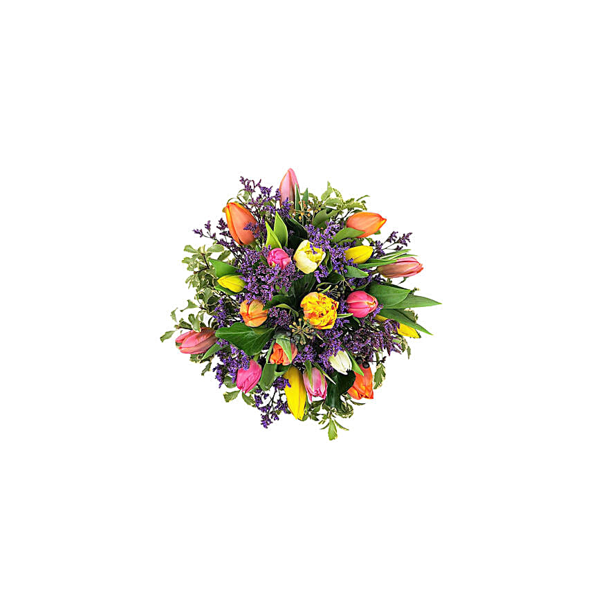 Mesmerising Tulip Love Bouquet