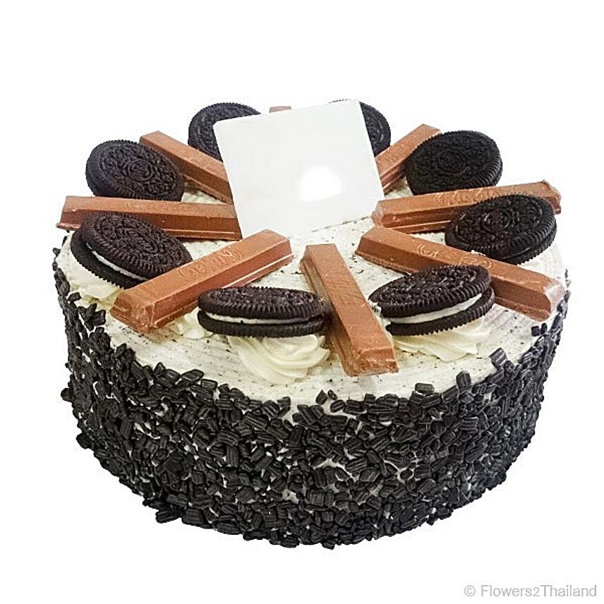 Delicious Oreo And Kitkat Cake:Send Gifts to Thailand