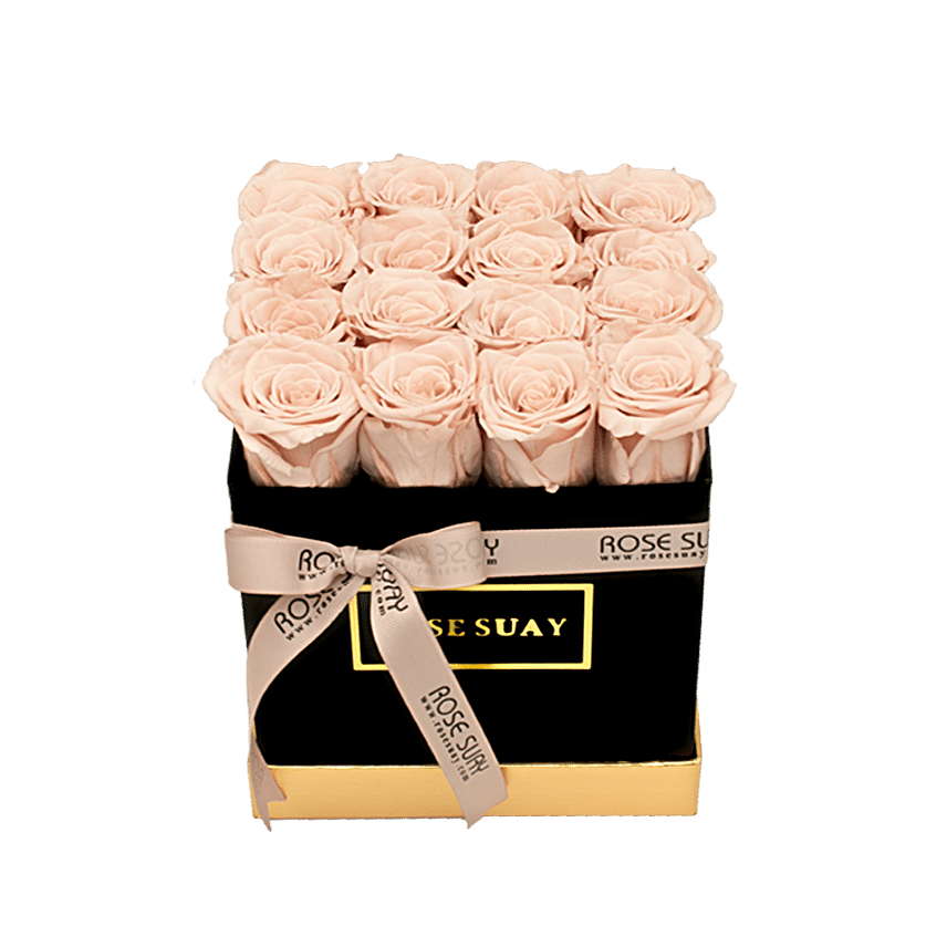 Khaki Forever Roses Small Box