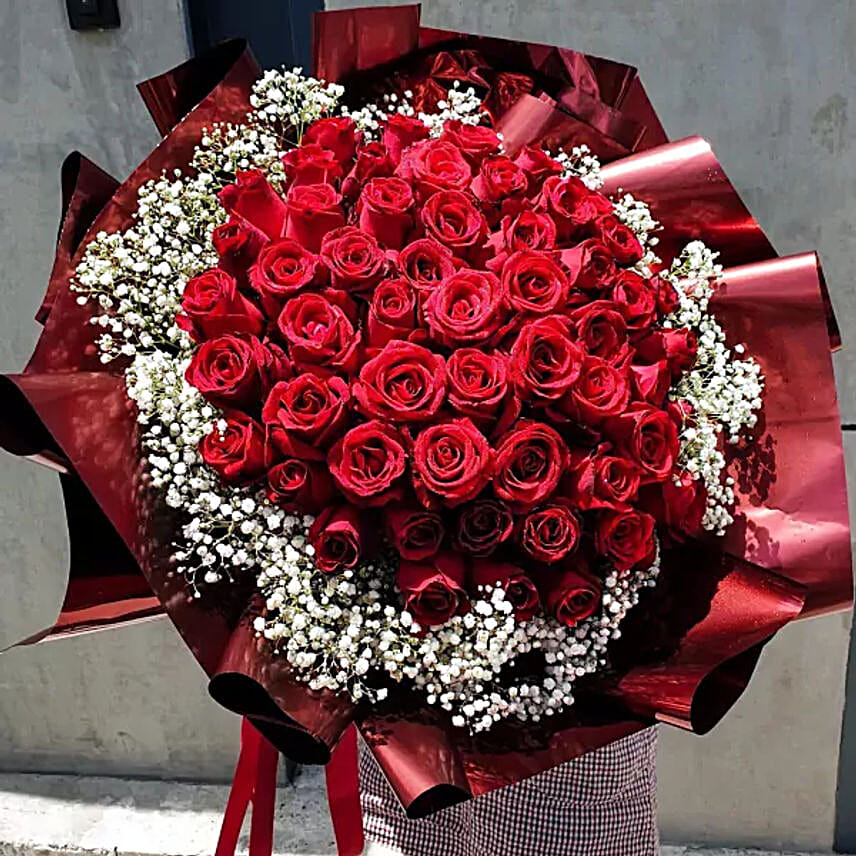 50 Red Roses