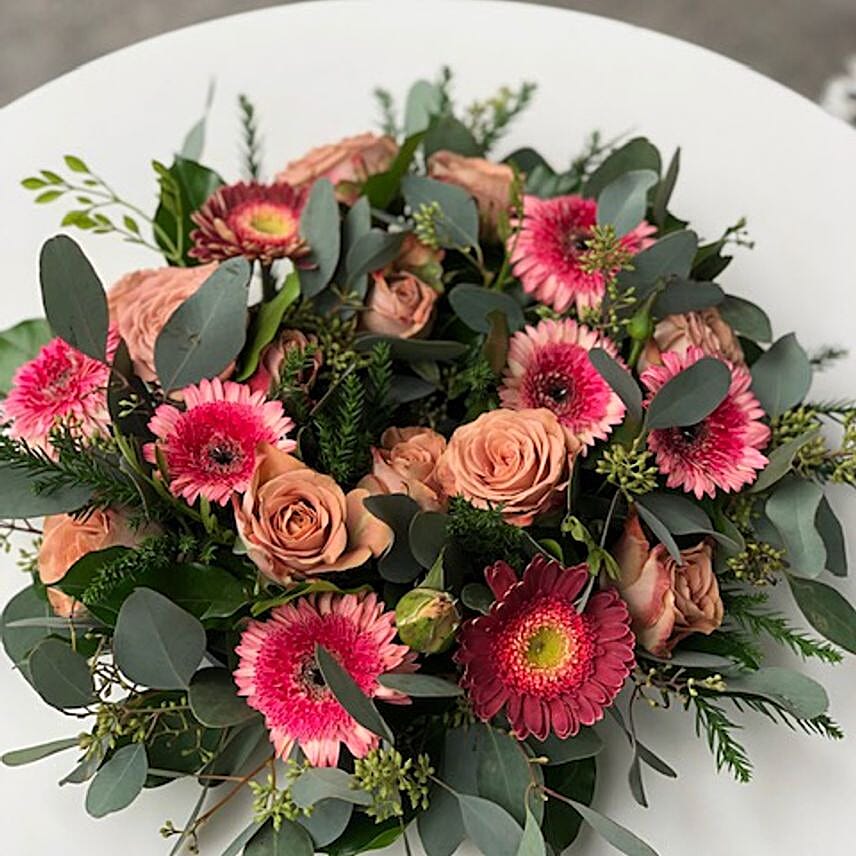 Blooming Mixed Flowers Arrangement