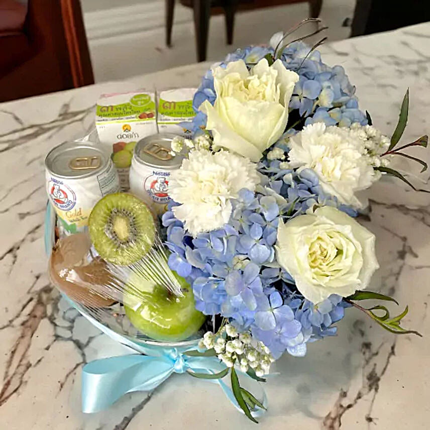 Blue Fruit Box
