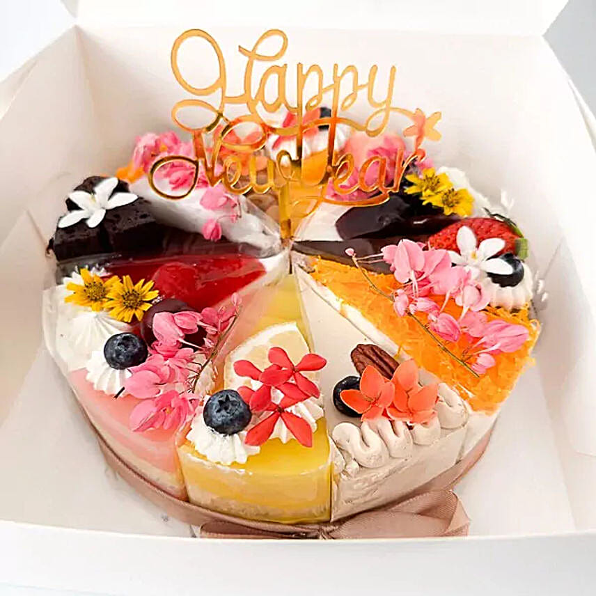 Happy New Year Assorted Cake 3lbs
