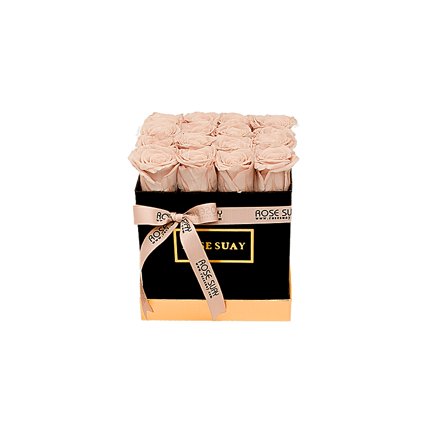 Khaki Forever Roses Small Box