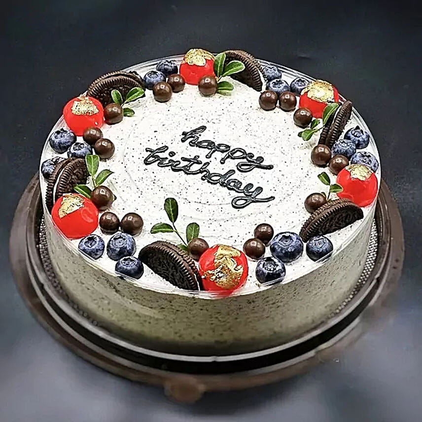 Oreo Mixed Fruit Cake
