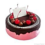 Delightful Berry Pink And Chocolate Cake