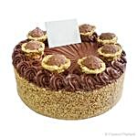 Flavourful Ferrero Gold Birthday Cake