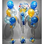 Personalised Just Married Balloon Set