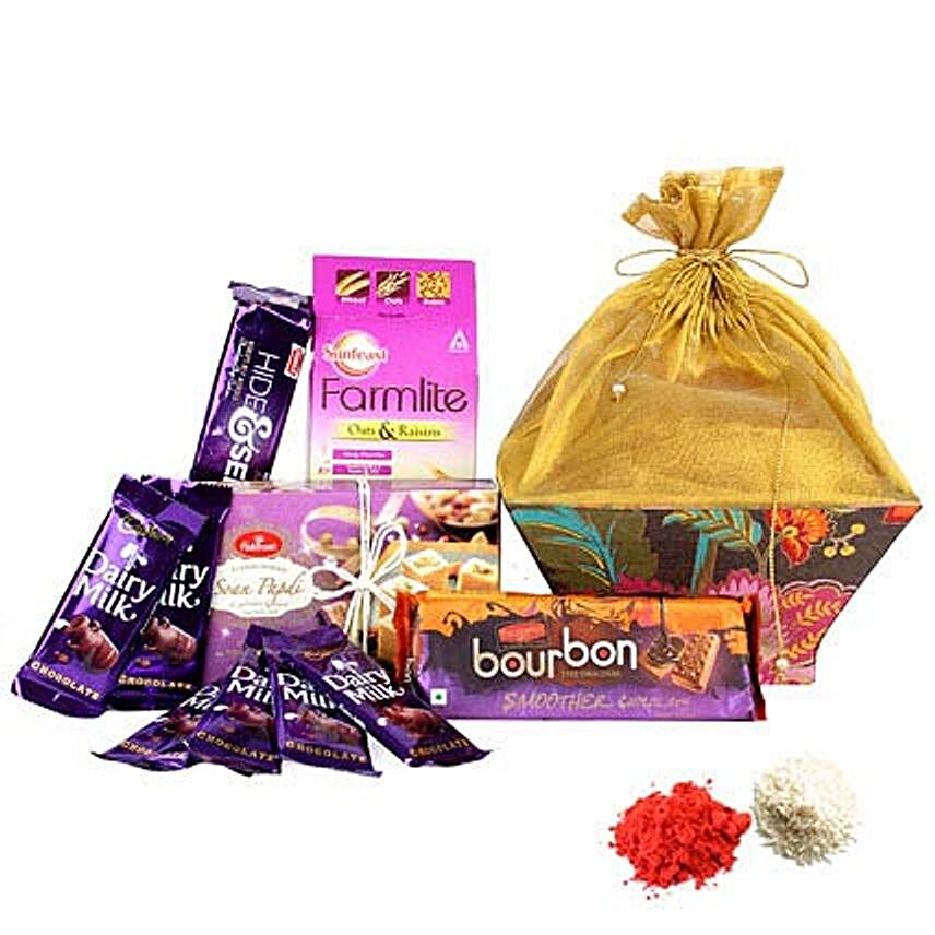 Chocolates and Sweets Potli Bag