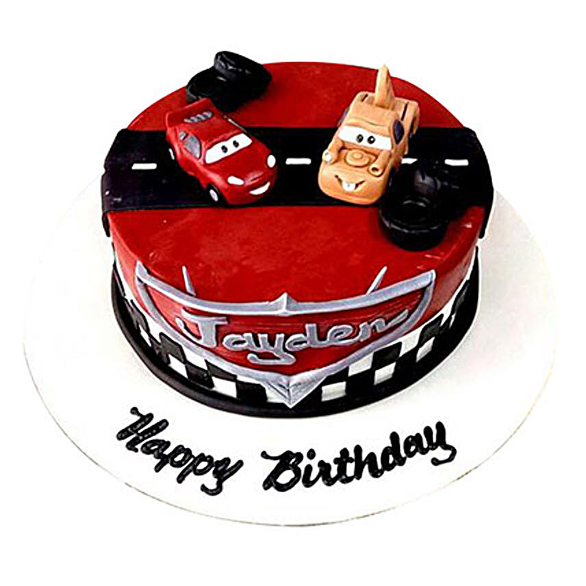 Cars movie Cake