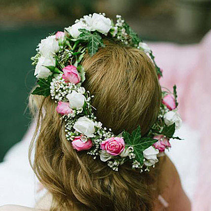 Floral tiara 2025 online