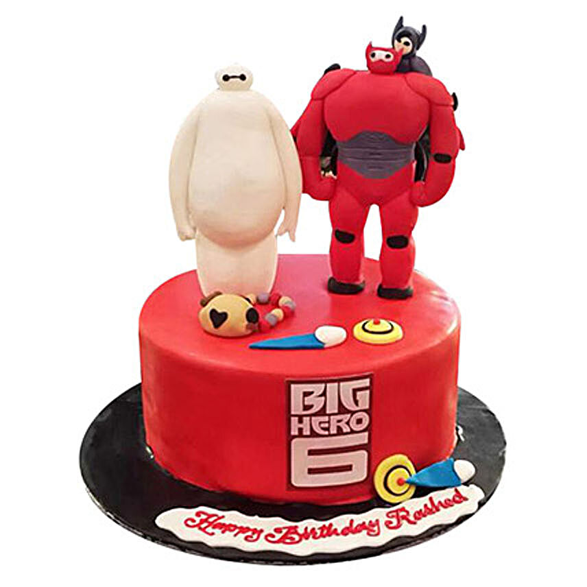 Lovely Big Hero Cake