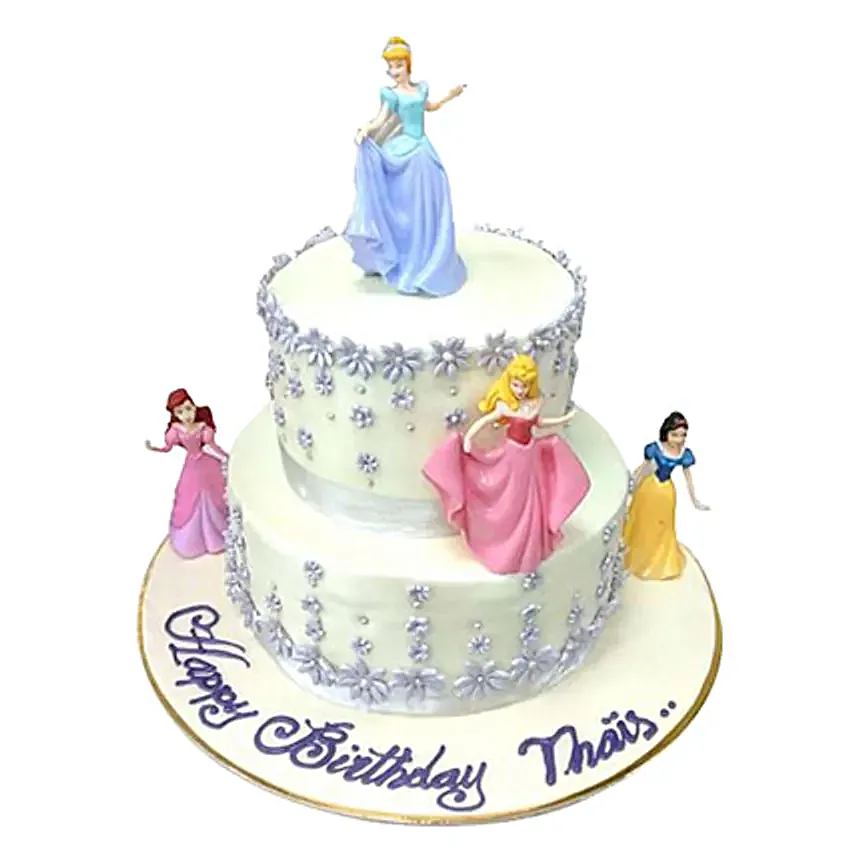 Lovely Princess Cake:Cartoon Cake Delivery in UAE
