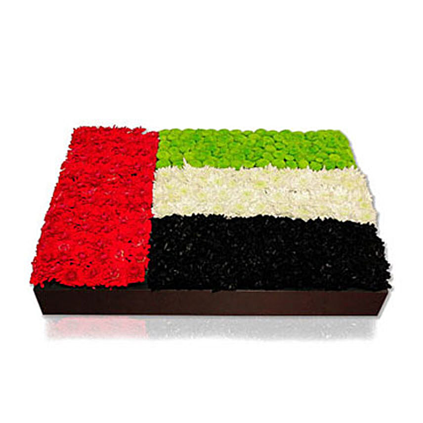 UAE Floral Flag:UAE National Day Gifts