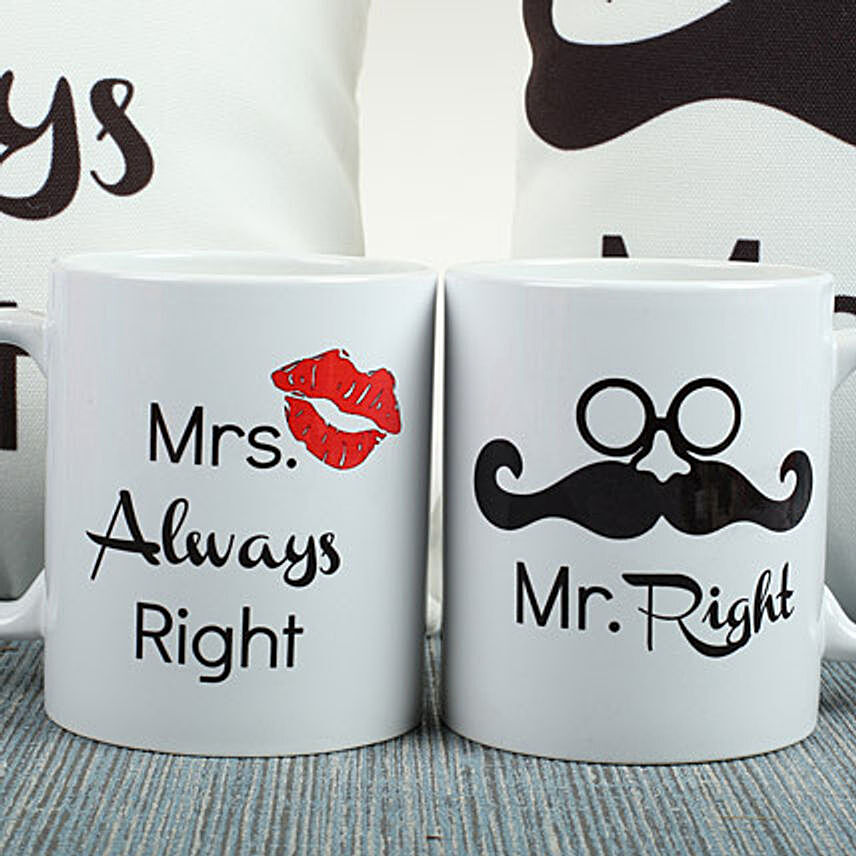 Always Right Couple Special Mugs