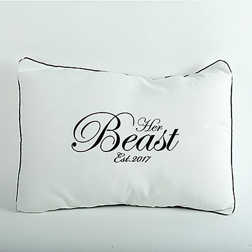 Beast Personalized Pillow Cover
