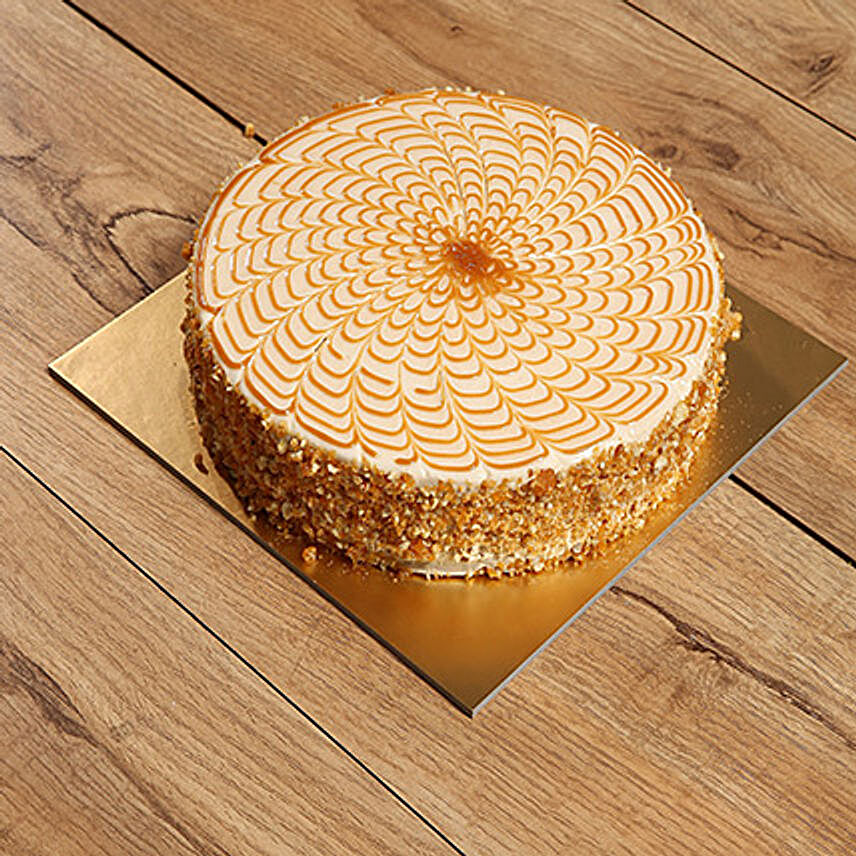 500gm Yummy Butturscotch Cake:Send Cakes to UAE