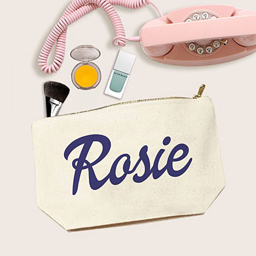 Personalised Name Make Up Pouch