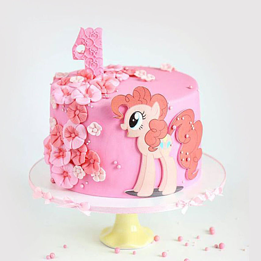 My Little Pony Pinkie Pie Cake