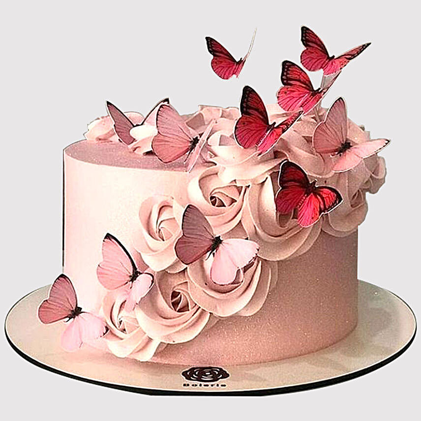 Glamorous Butterfly Cake