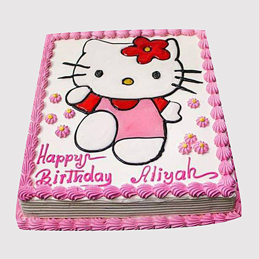 Adorable Hello Kitty Cake