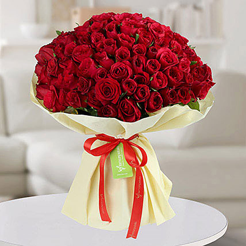 Premium Bouquet of 150 Red Roses