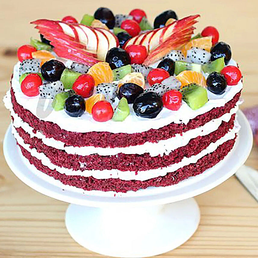 Delicious Red Velvet Cake:Same Day Gift Delivery in UAE