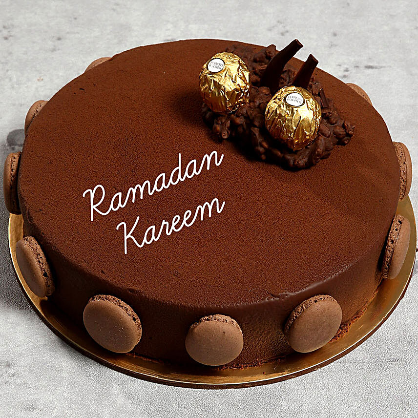 Ferrero Rocher Cake For Ramadan