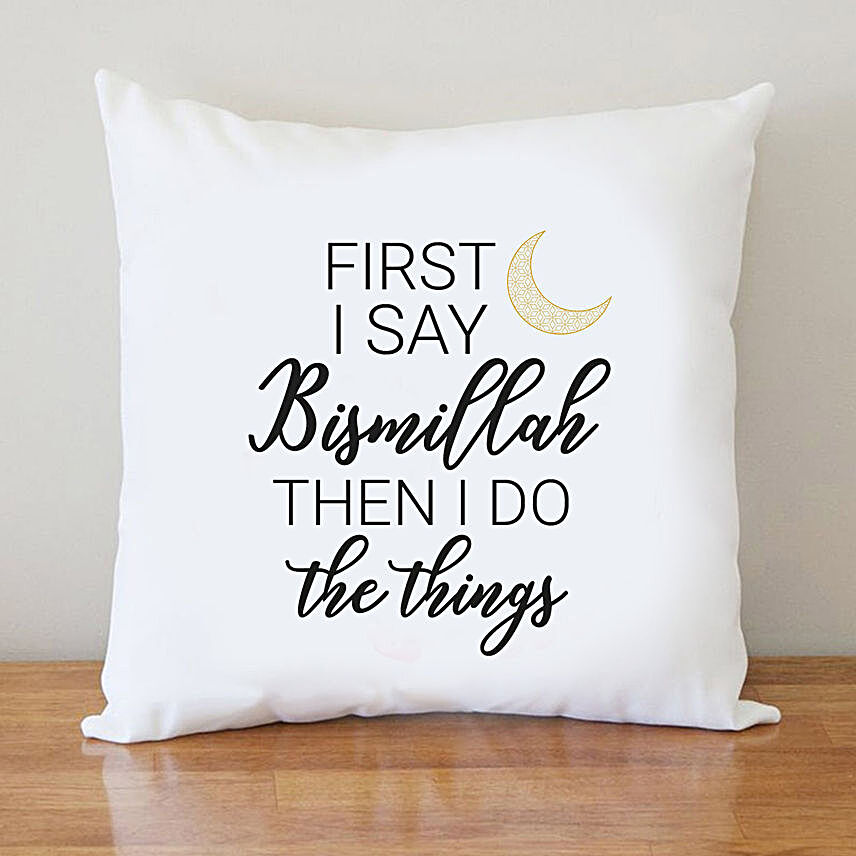 Ramadan Slogan Cushion