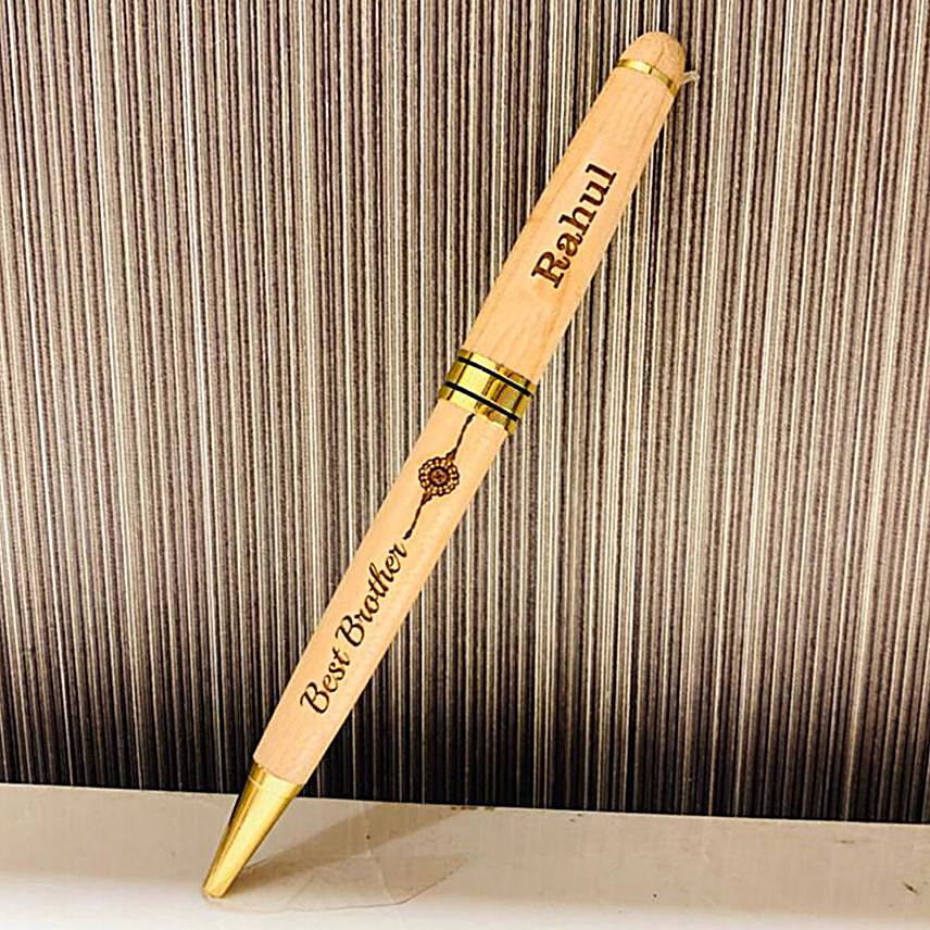 Personalised Engraved Wooden Pen