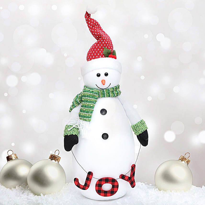 Joyful Snowman:Send Corporate Gifts to UAE