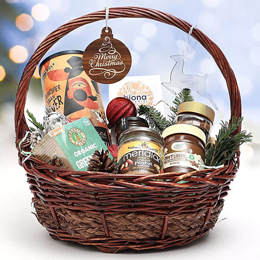Gourmet Holiday Wishes Gift Basket