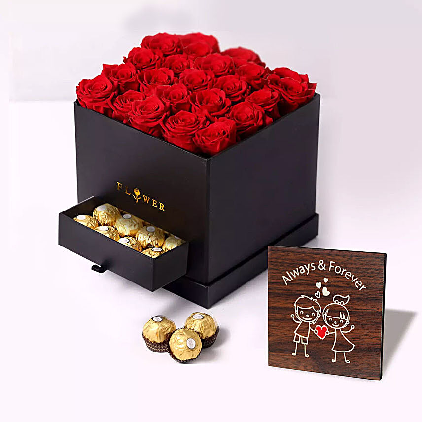Roses For You My Favourite:Chocolate Day Gifts to UAE