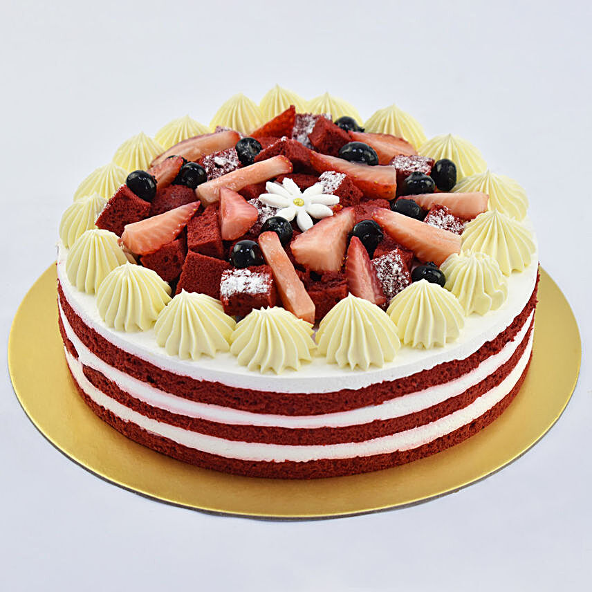 Red Velvety Cake:Same Day Gift Delivery in UAE