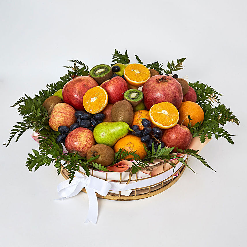 Special Assorted Fruits Basket:Fruit Basket Delivery UAE