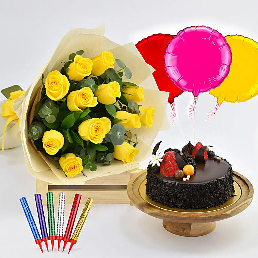 Birthday Surprise Collection 2:Flowers and Cake Delivery in UAE