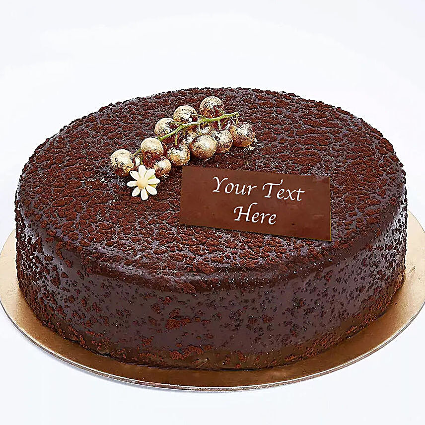 Sugar Free Dark Chocolate Cake